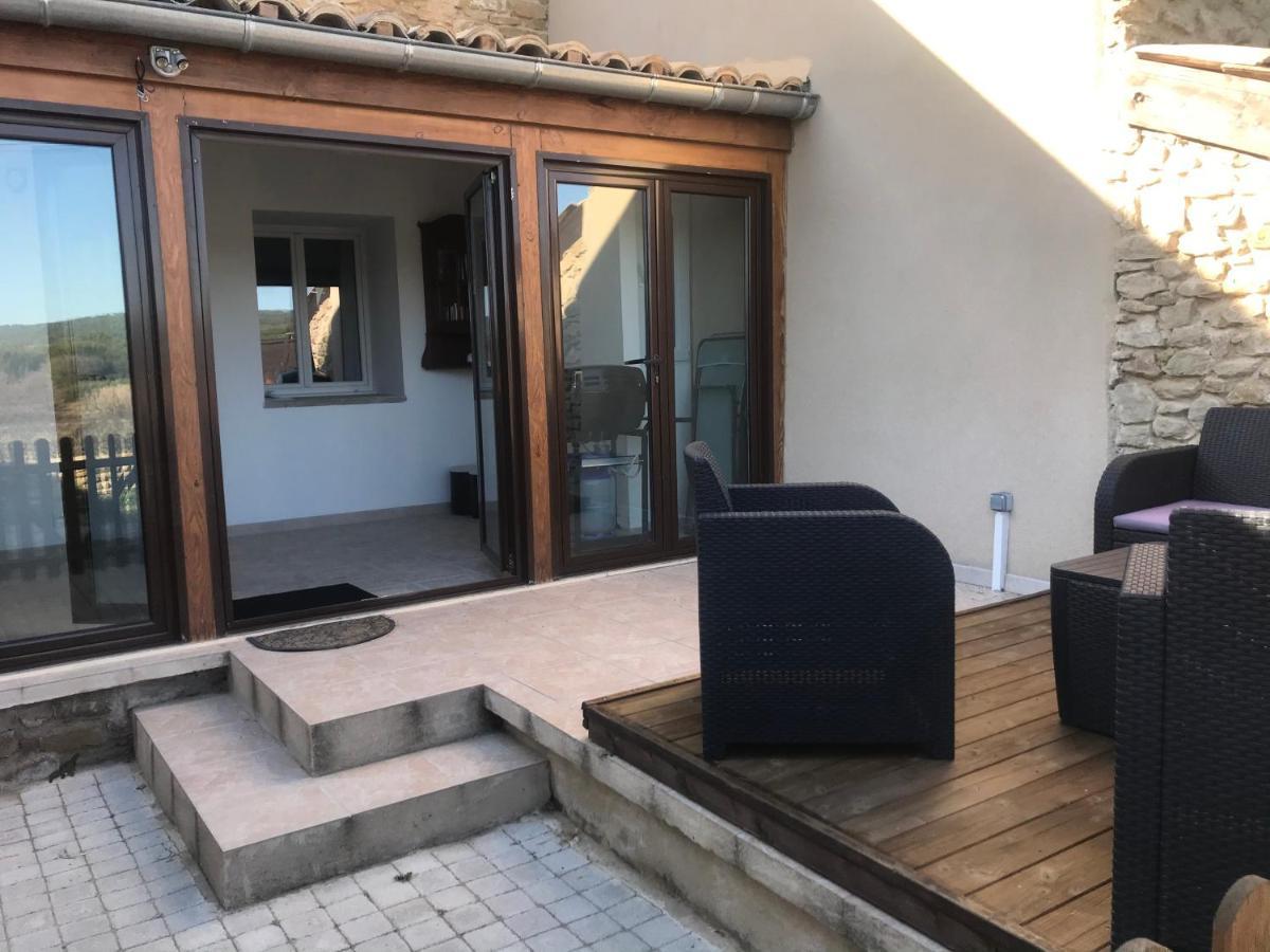 Gite Du Serre De Boudre Climatise, Spa Permanent Buisson Kültér fotó
