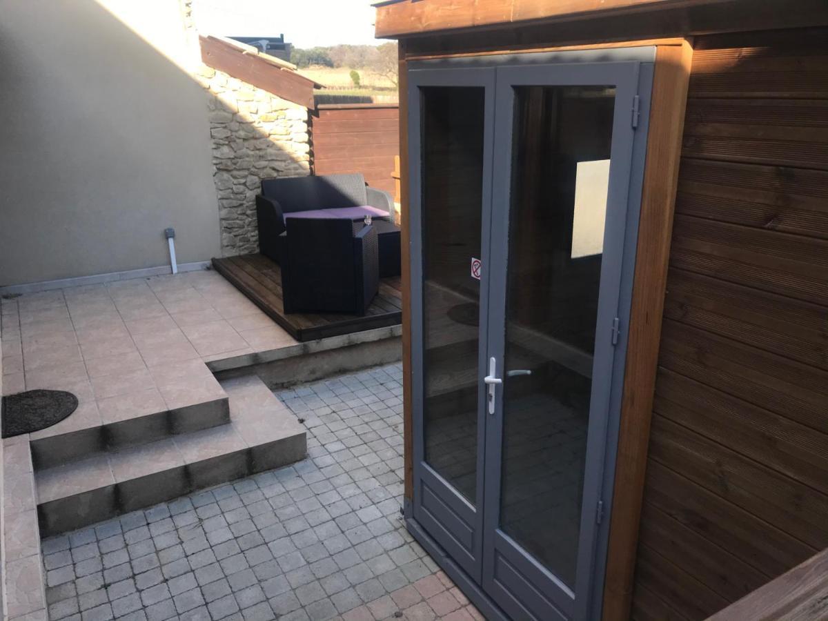 Gite Du Serre De Boudre Climatise, Spa Permanent Buisson Kültér fotó